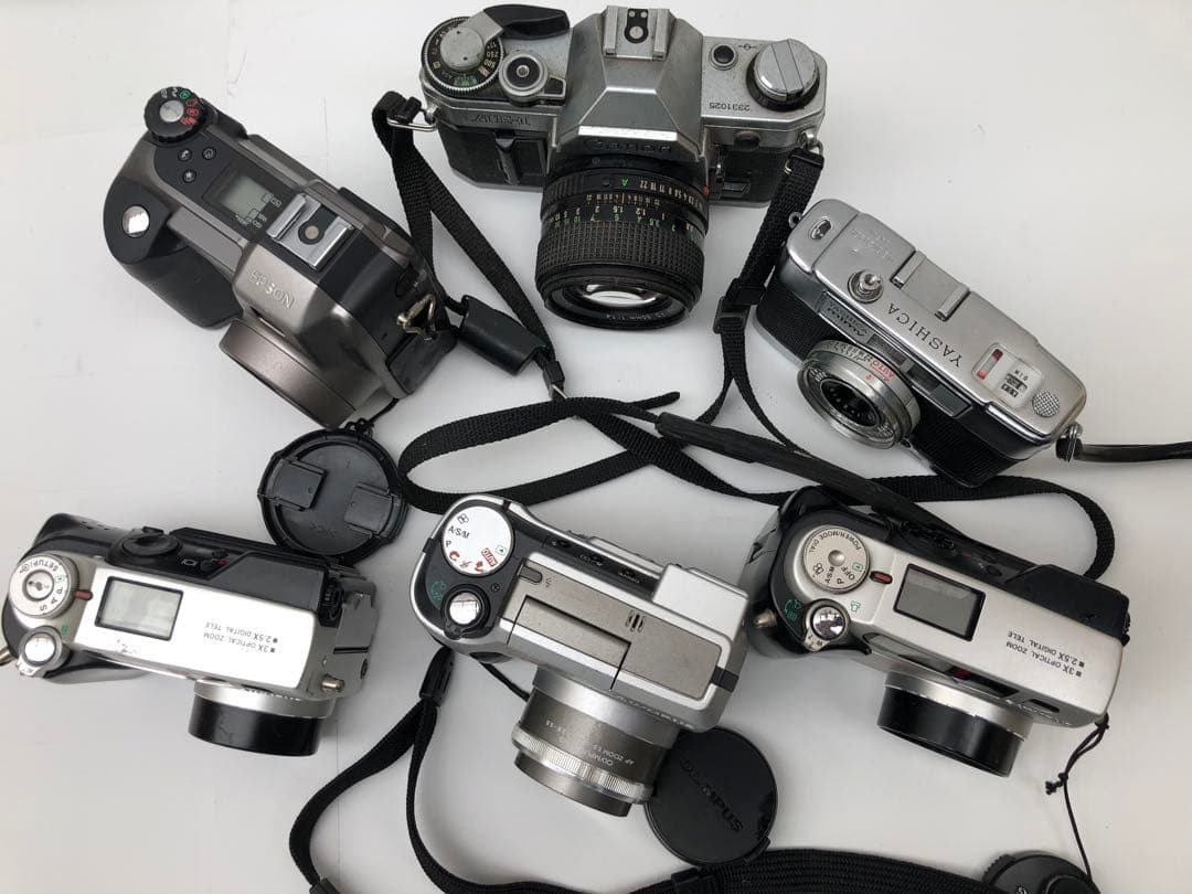 Canon キャノン AE-1 シルバーなどまとめて6台ジャンク(D117)