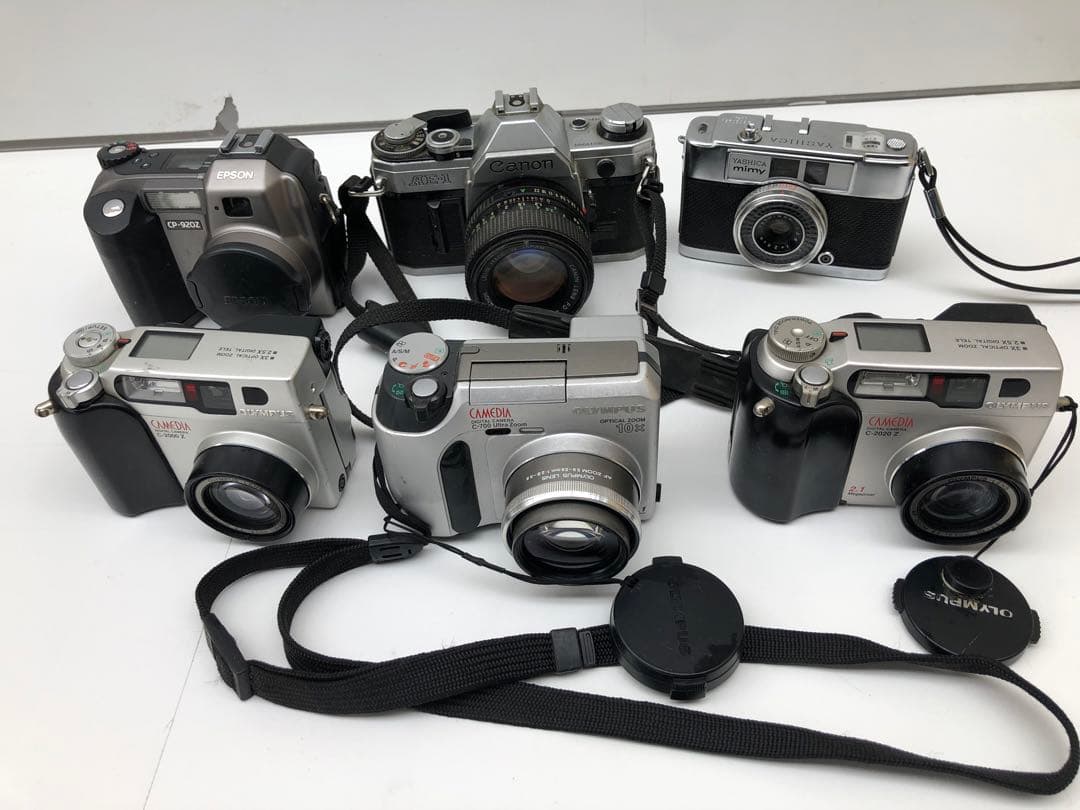 Canon キャノン AE-1 シルバーなどまとめて6台ジャンク(D117)