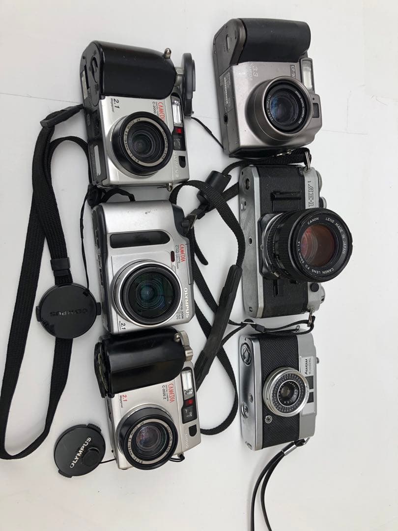 Canon キャノン AE-1 シルバーなどまとめて6台ジャンク(D117)