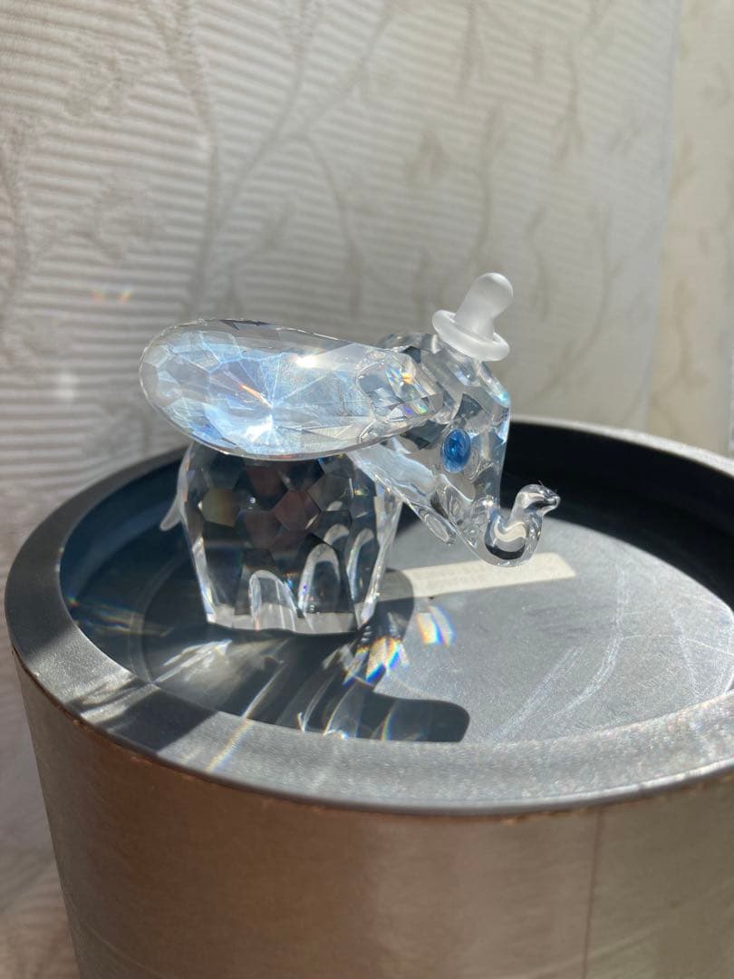 スワロフスキー　ダンボ　ディズニー　稀少　美品