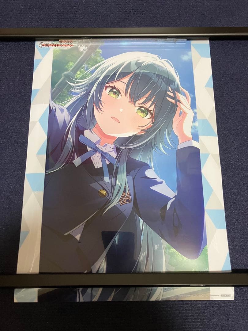 【非売品】学園アイドルマスター 月村手毬 A3 サイズ クリアポスター