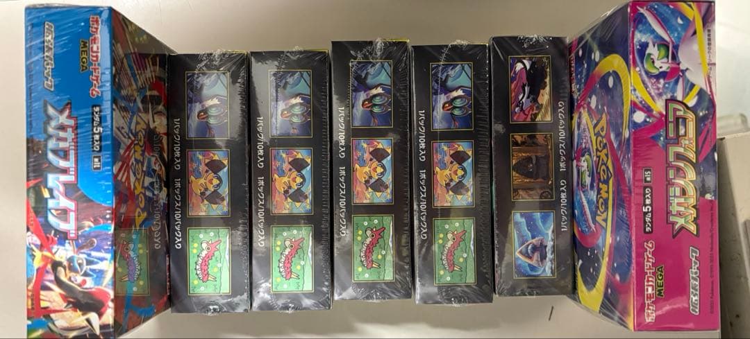 ポケモンカード メガドリーム5ボックス+メガブレイズ、メガシンフォニア