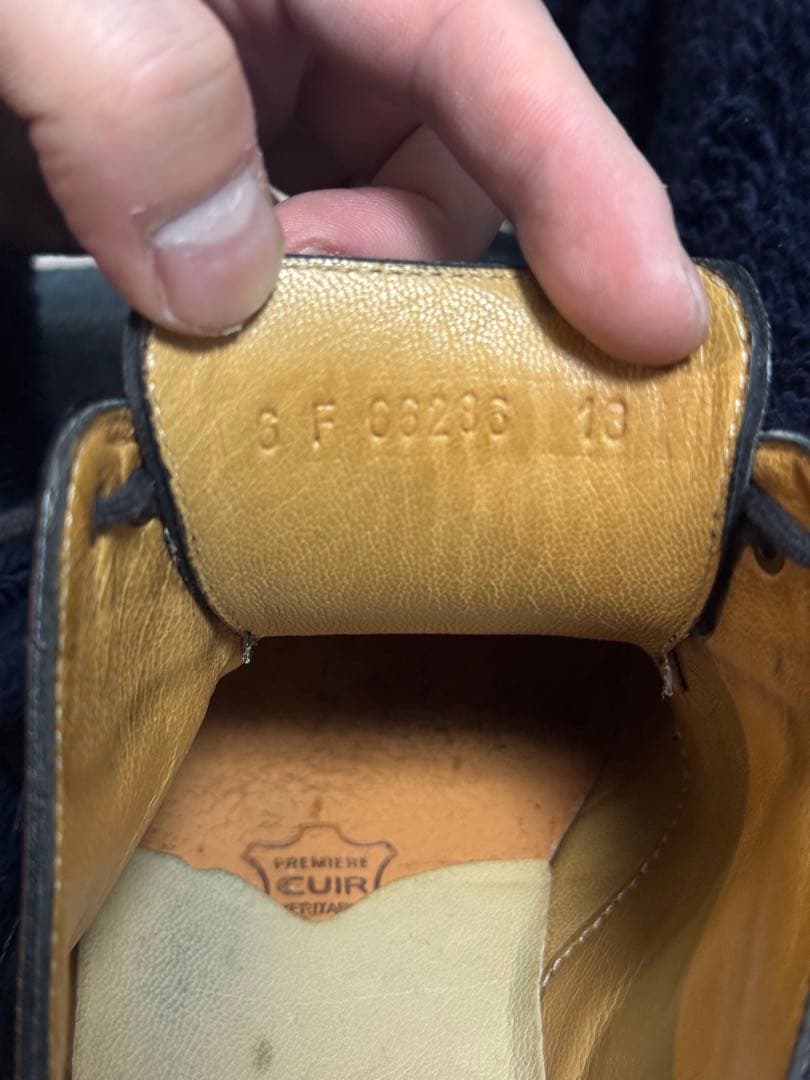 【名作】Paraboot CHAMBORD パラブーツ シャンボード 黒 UK6