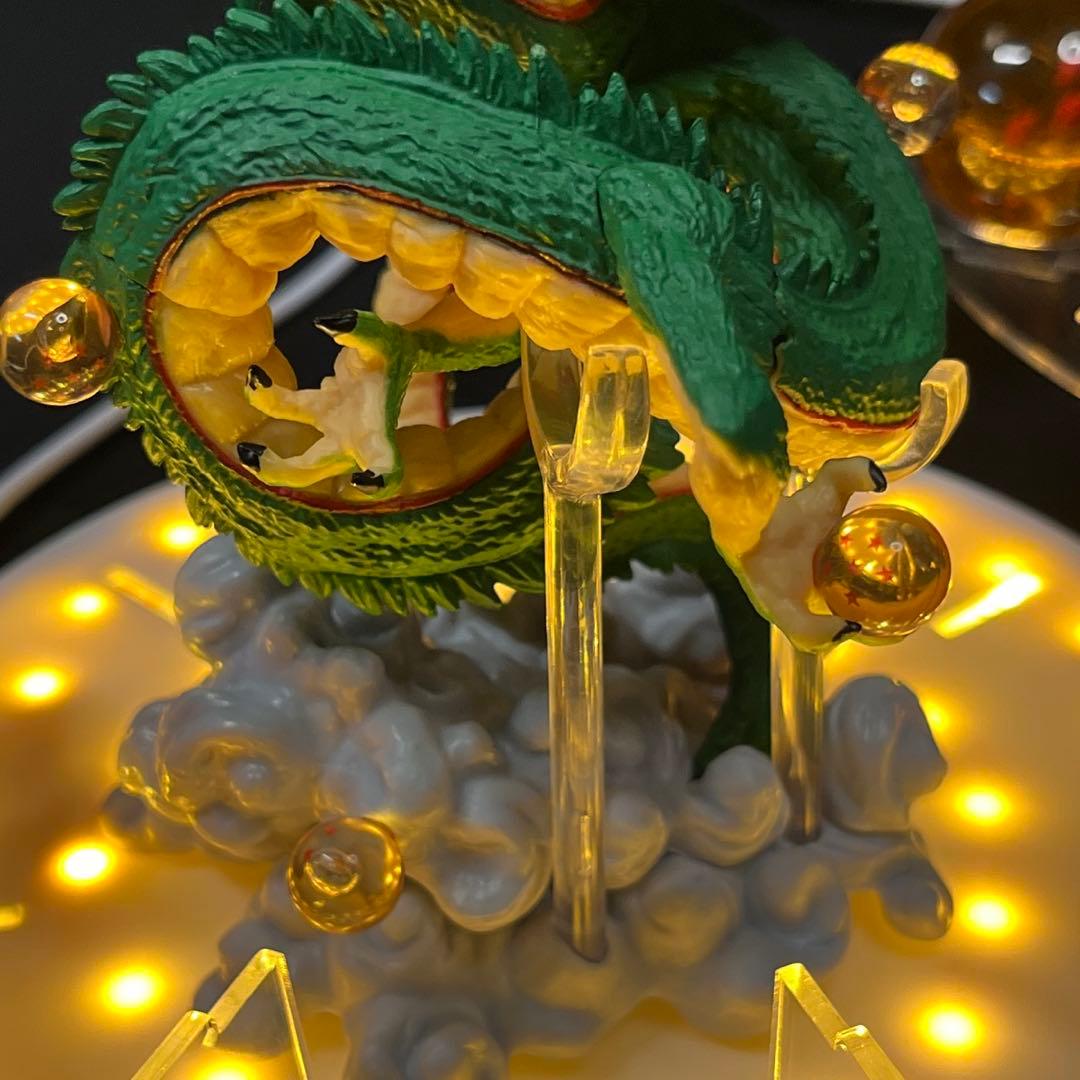 【説明要確認】シェンロン ドラゴンボールフィギュア LEDライト付き