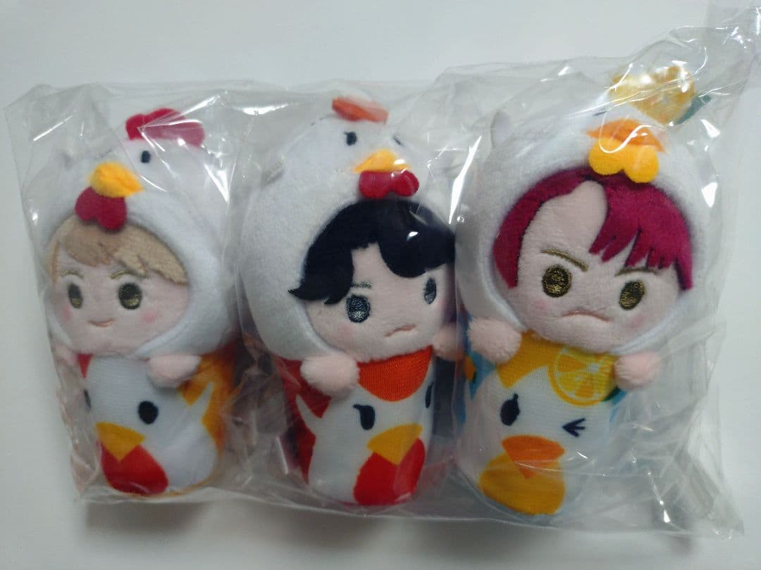 なりきり！からあげクン ぬいぐるみキーチェーン(3種セット)