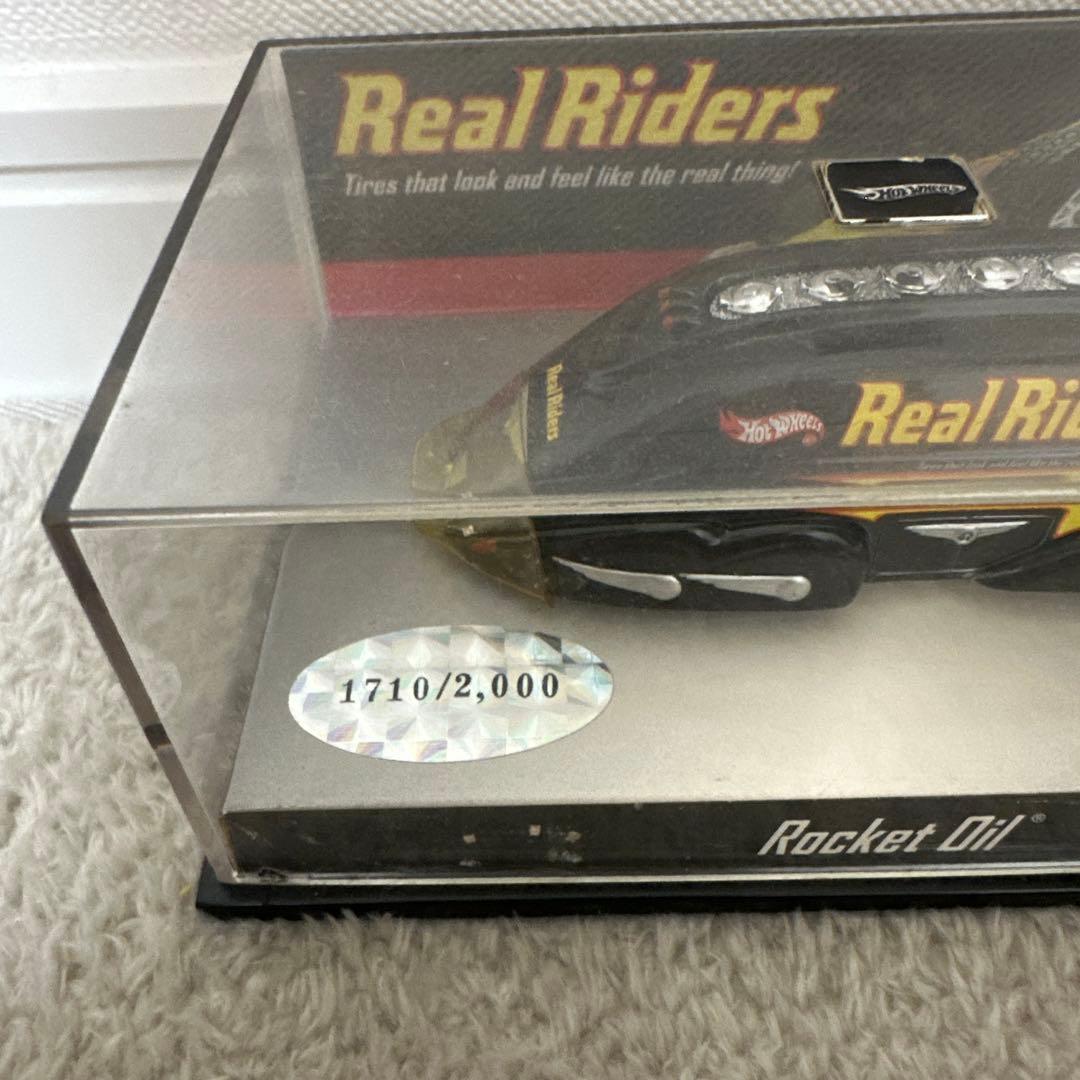 Hot Wheels Rocket Oil Real Riders 限定