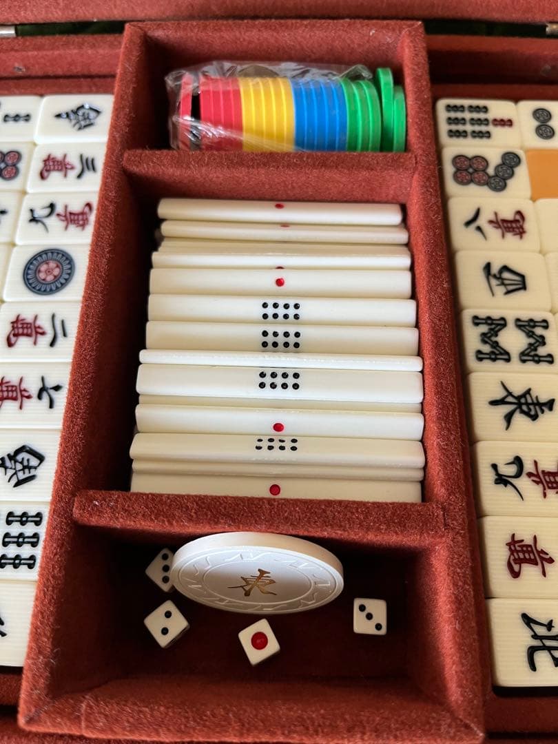 k*7様 オマケ麻雀牌付き【圧倒的な美しさ】任天堂 役満 新象牙　麻雀牌　象牙風