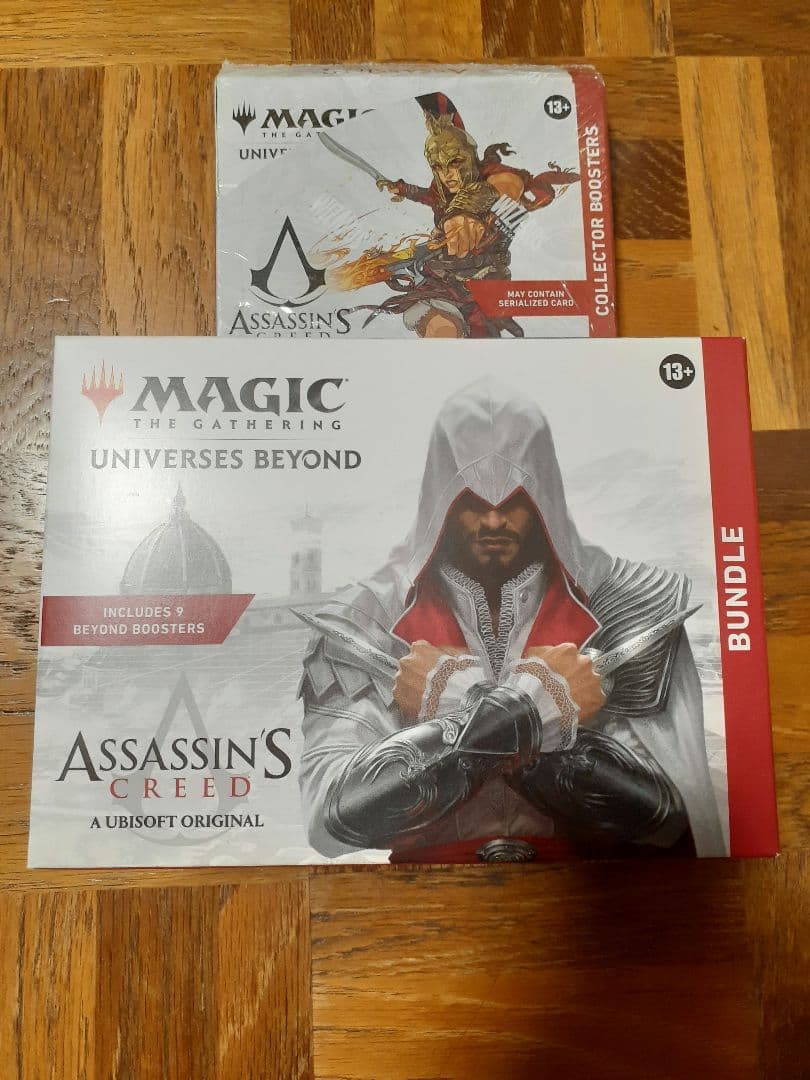 MTG　アサシンクリード　英語版　コレクターブースター+バンドル　セット