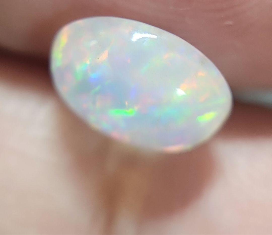 高品質儚いシャボン玉天然オパール 1.440ct