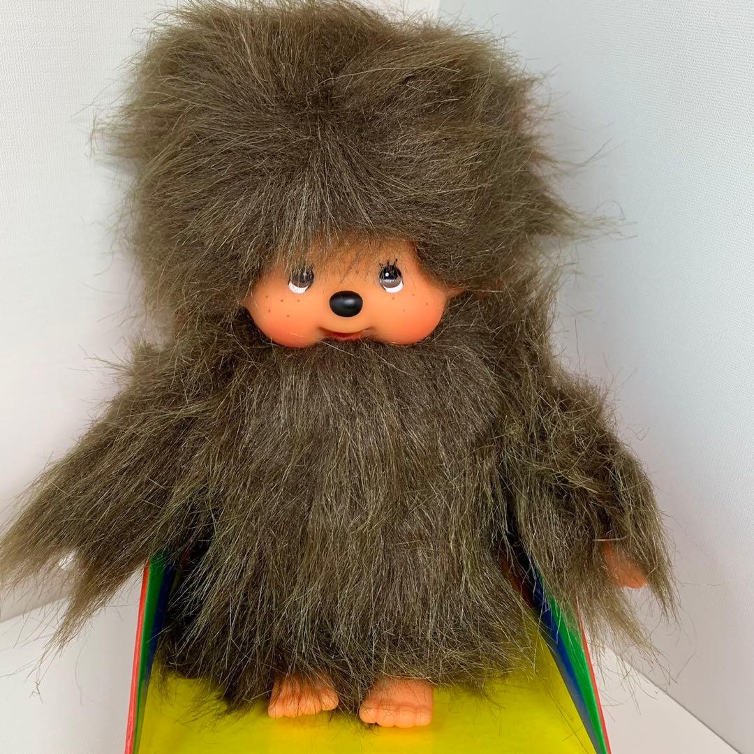 新品 モジャモジャ モンチッチ ブラウン monchhichi 464