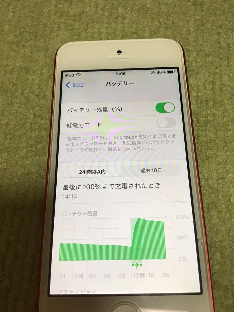 Apple iPod touch 第7世代 レッド32GB 本体+ガラスフィルム