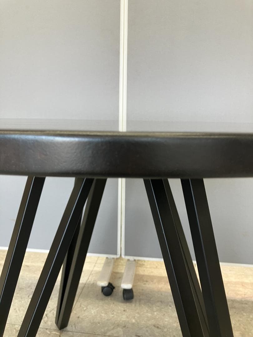 KANADEMONO カフェテーブル THE CAFÉ TABLE ブラウン