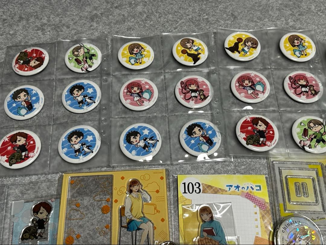アオのハコ　鹿野千夏　蝶野雛　猪股大喜　大量グッズ　限定　まとめ