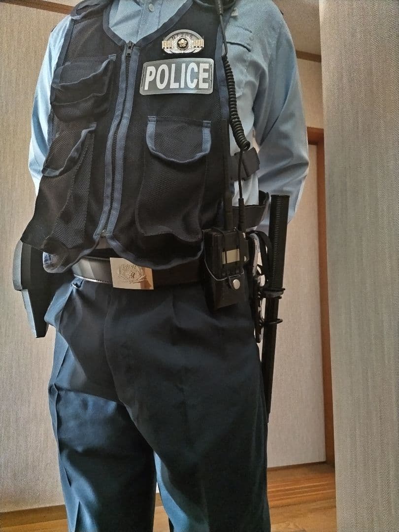 値下げ　希少　警察　PSWモック無線機用ホルダーケース　コスプレ