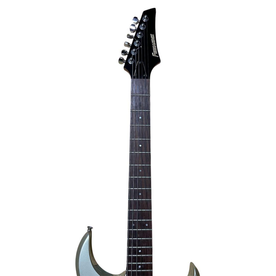 【希少】FERNANDES FGZ シルバー エレキギター　FGZ-1C