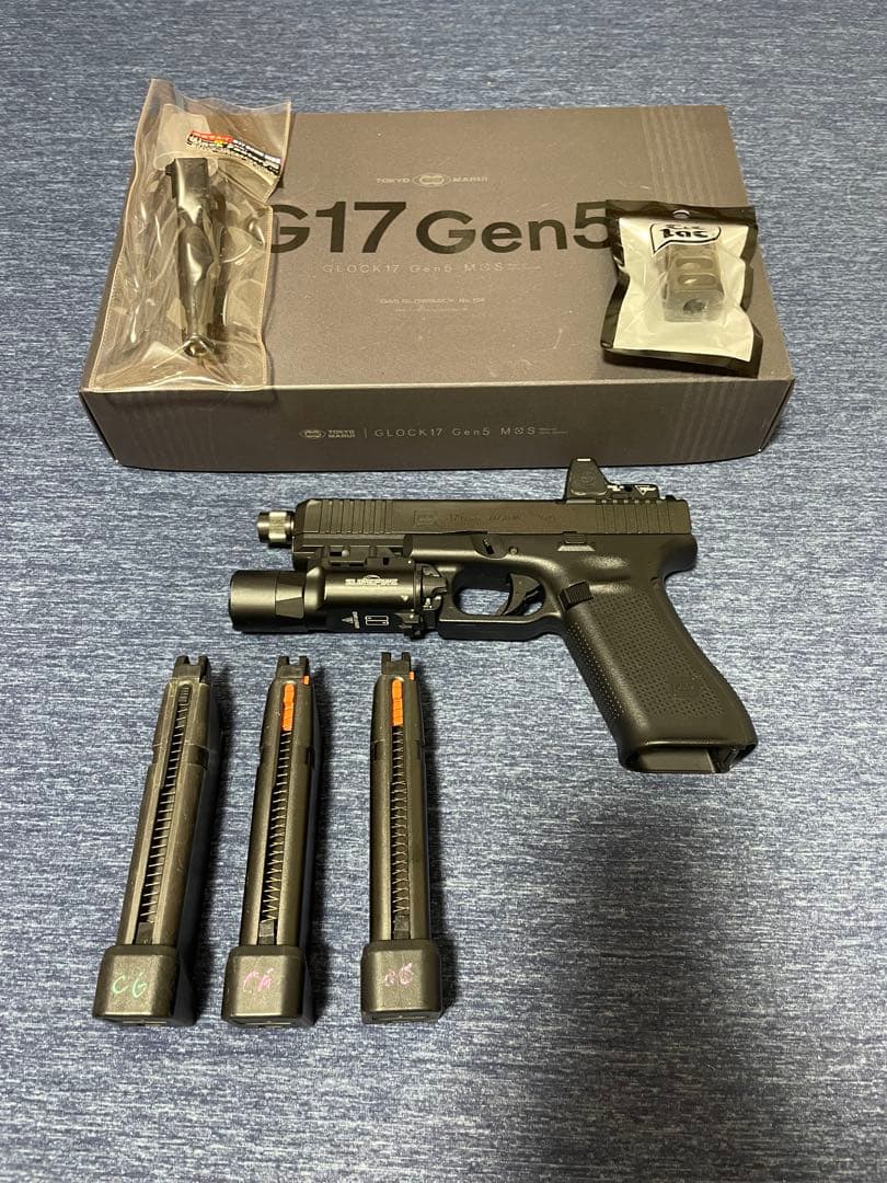 東京マルイ　グロック17 gen5 mos 外装カスタム品