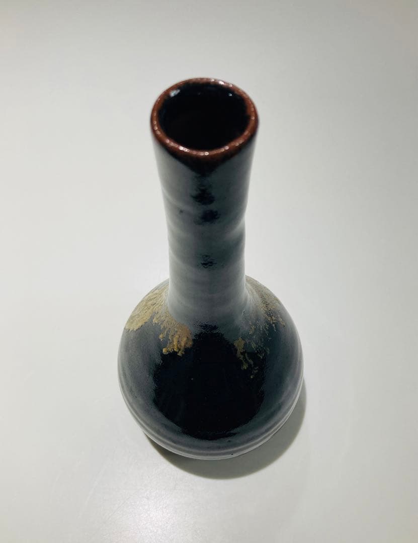 花瓶　陶芸　一輪挿し　作者不明　日本