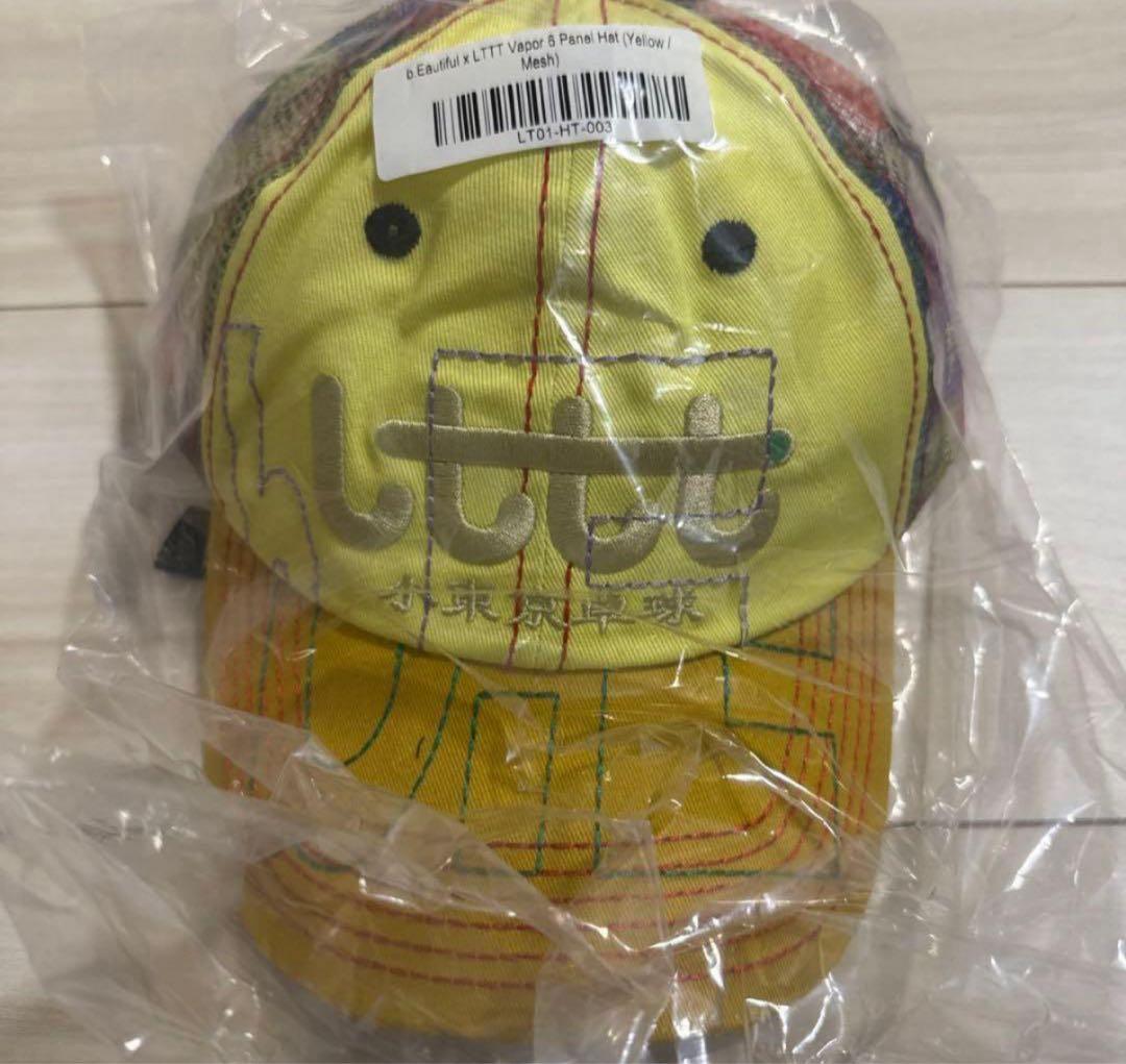 b.Eautiful x LTTT Vapor Hat yellow キャップ