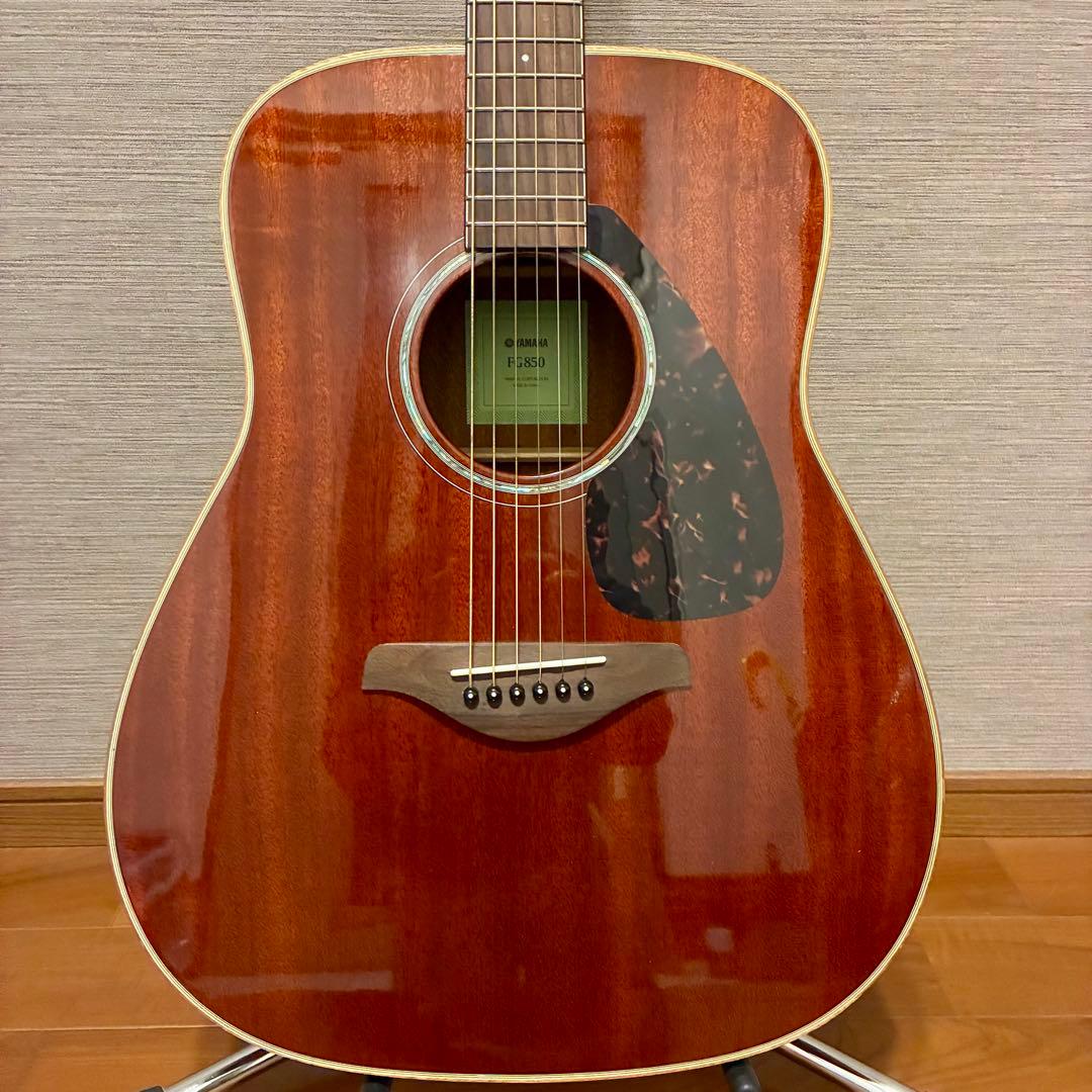 【極美品】YAMAHA FG850 アコースティックギター ブラウン