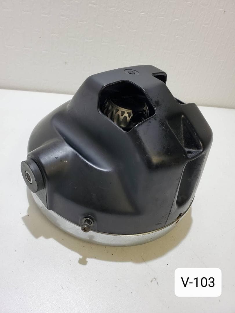 V-103.当時物 倉庫保管品180パイ ゼファー純正ヘッドライトセット LED