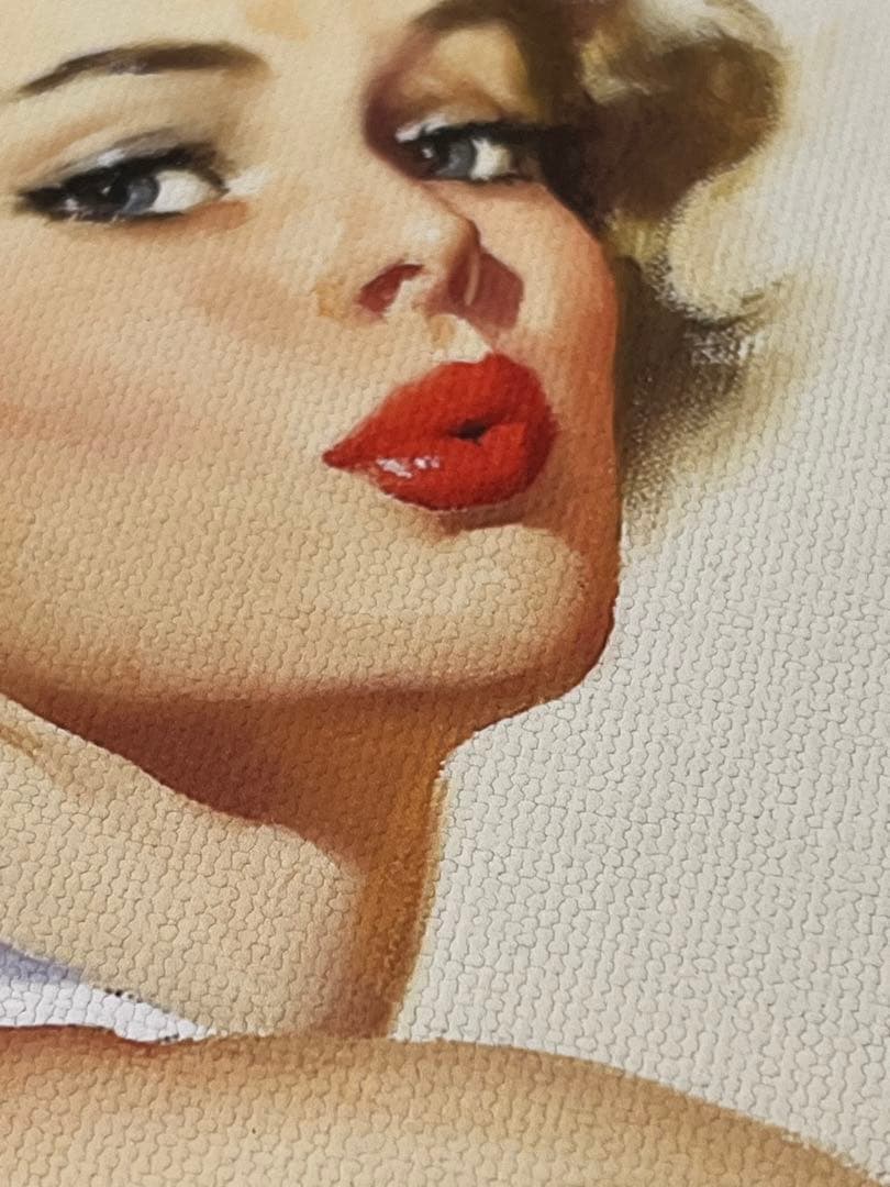 額装　 Gil Elvgren ギル・エルブグレン　ピンナップ　アート