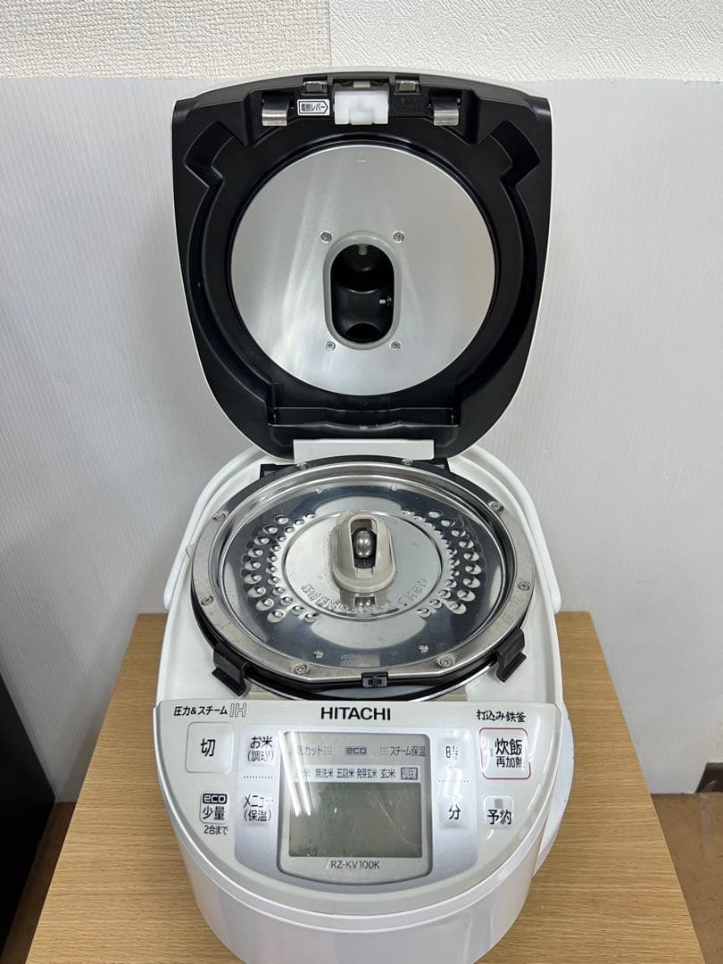 HITACHI 日立 圧力＆スチームIH炊飯器 RZ-KV100K 5.5合