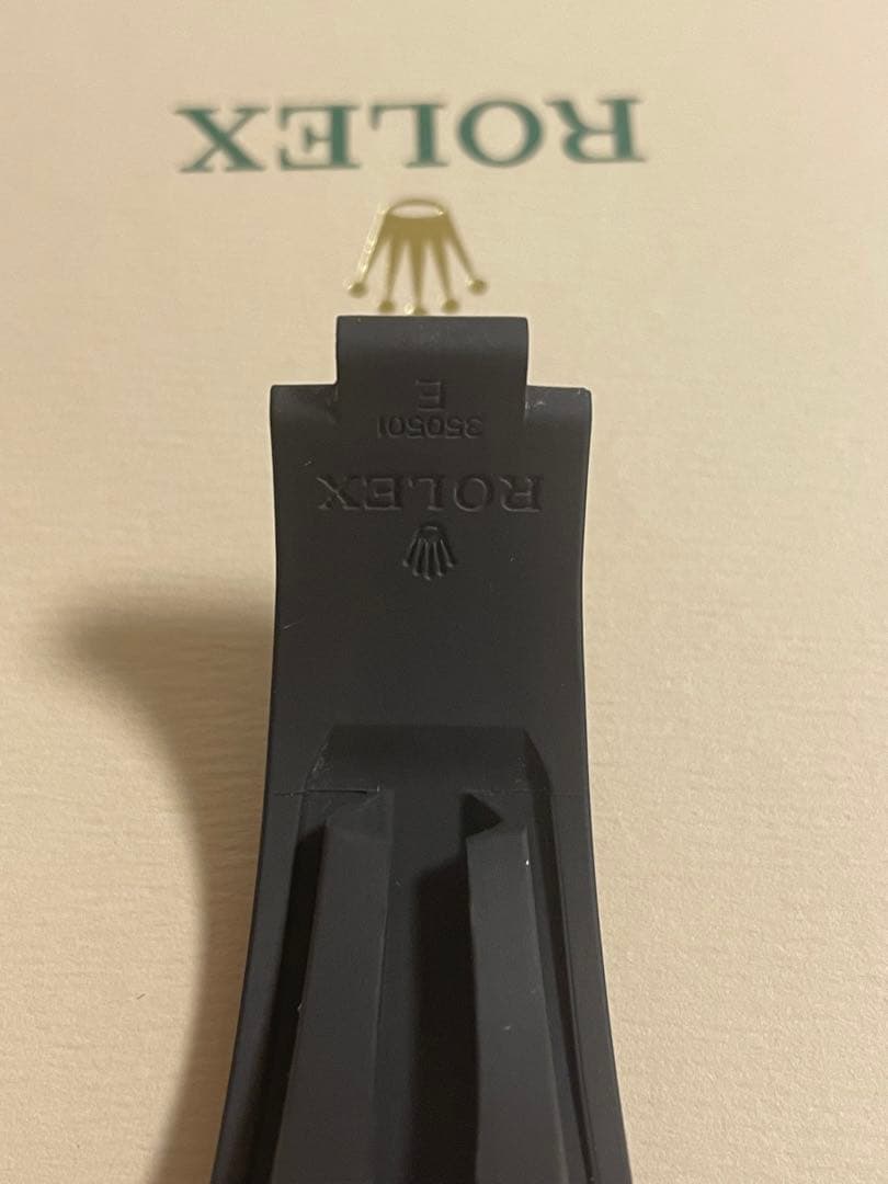 ROLEX オイスターフレックスラバーベルト 正規品　Ｅサイズ　デイトナ用