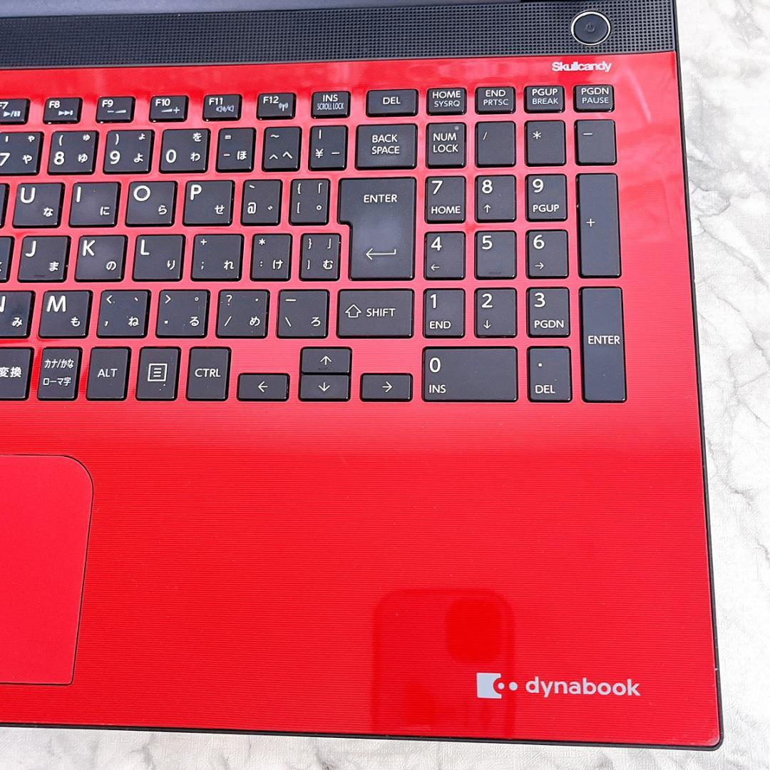 Windows11✨I5＆新品爆速SSD薄型ノートパソコン赤✨カメラ/オフィス付