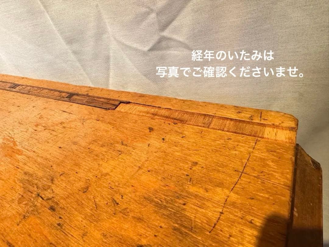 【天板ガラス＆おまけつき！】ミシン台デスク