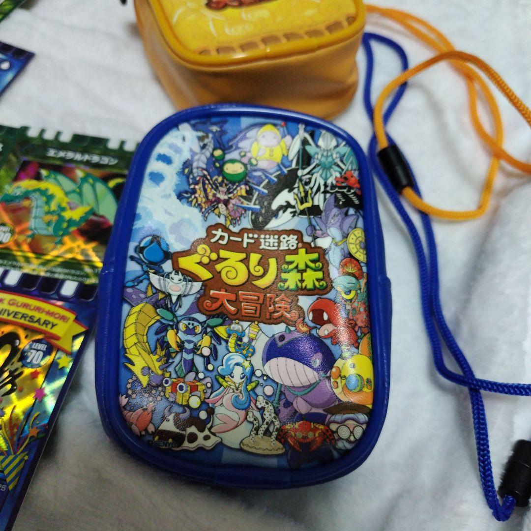 カード迷路ぐるり森大冒険　地域限定カード　ハムスタン　ポーチ　モンパ君