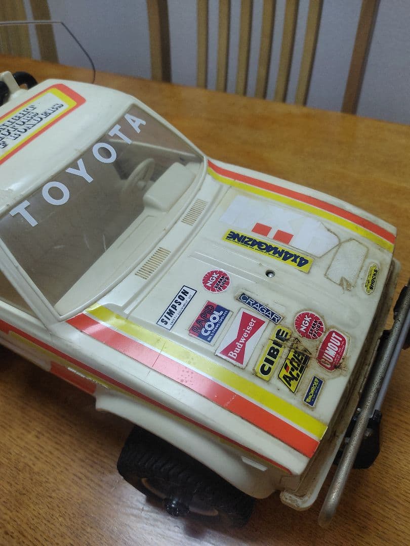 80年代◆タミヤ初代トヨタハイラックス　四駆ラジコン◆1/10スケール