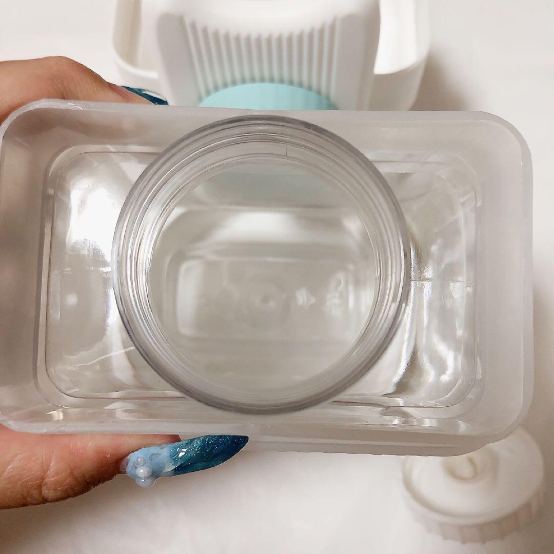 ESTVLB 自動給水器 猫 犬 給水 吊り下げ式 大容量1L ブルー