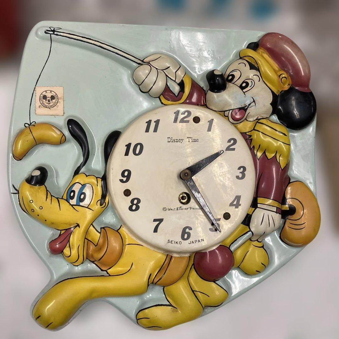 1962年に、精工舎が日本製初SEIKOディズニータイムの子供向けの時計を発売