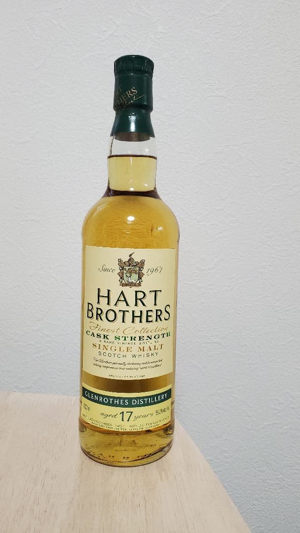 Y*i様 グレンロセス1997 17年 55.2%ハートブラザーズ ファイネスコ