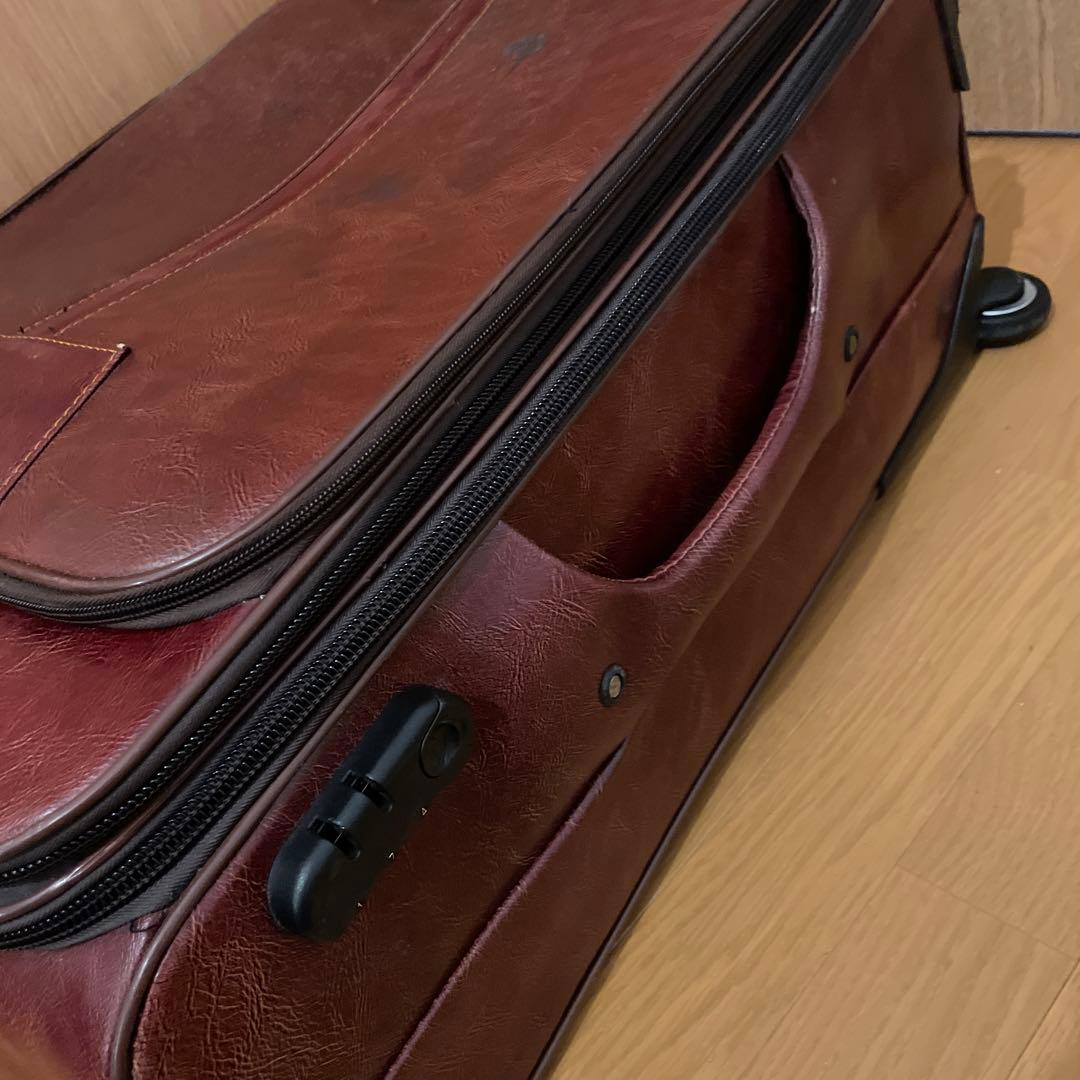 MONTBLANC モンブラン ブラウンレザー キャリーケース キャリーバッグ