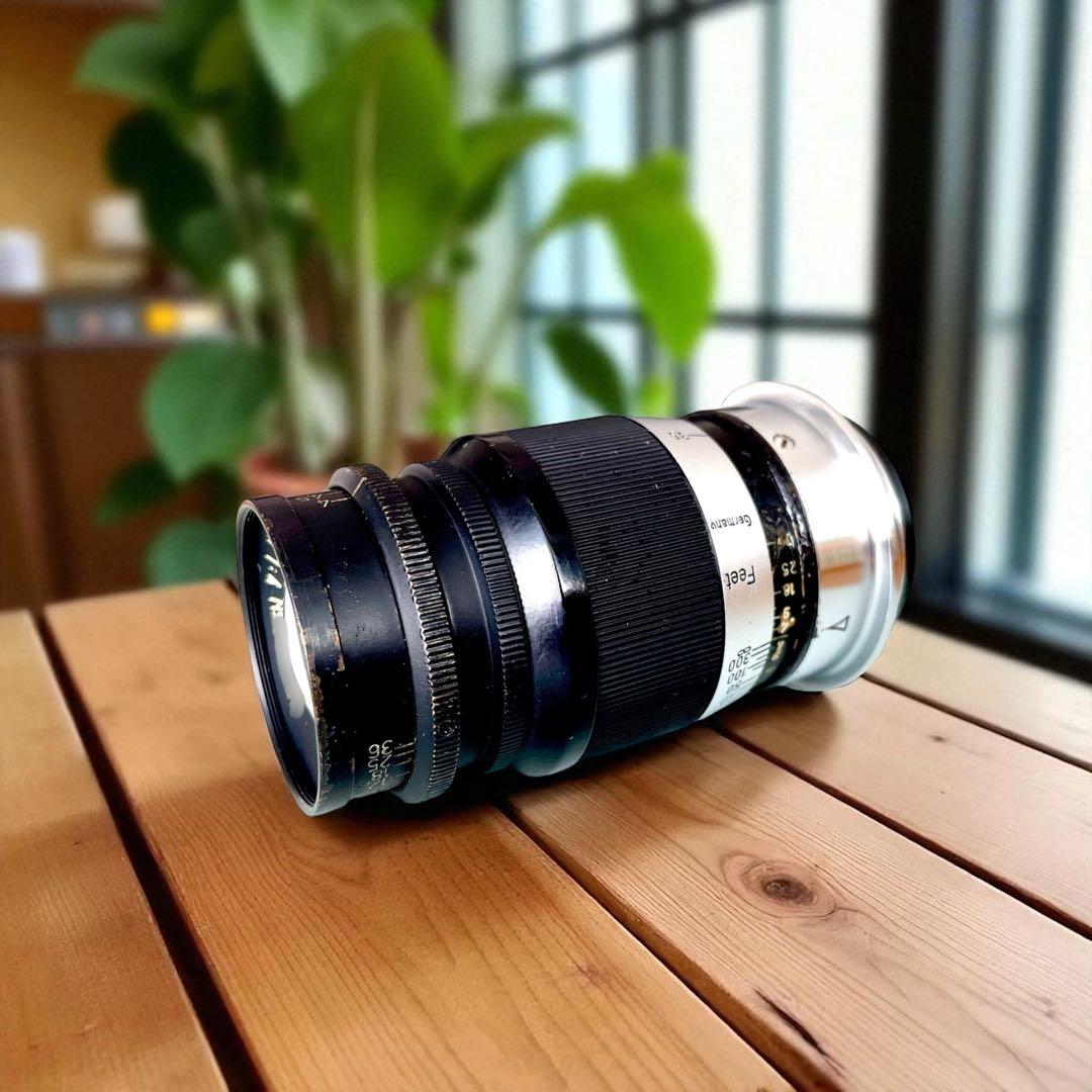 【OH済＆貴重な黒モデル】Leica Elmar 90mm F4 Black