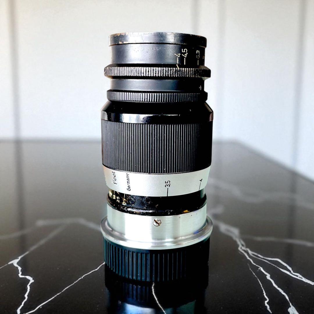 【OH済＆貴重な黒モデル】Leica Elmar 90mm F4 Black