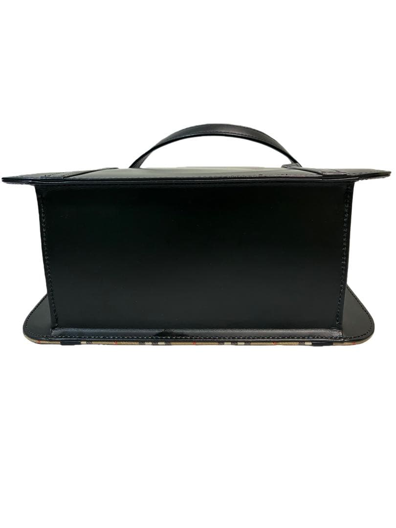 『未使用品』　BURBERRY ノバチェック ハンドバッグ シャドーホース