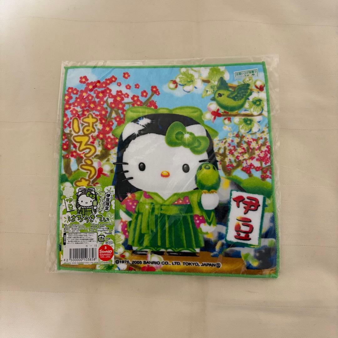 ハローキティー　ご当地プチタオル　43枚　まとめ売り