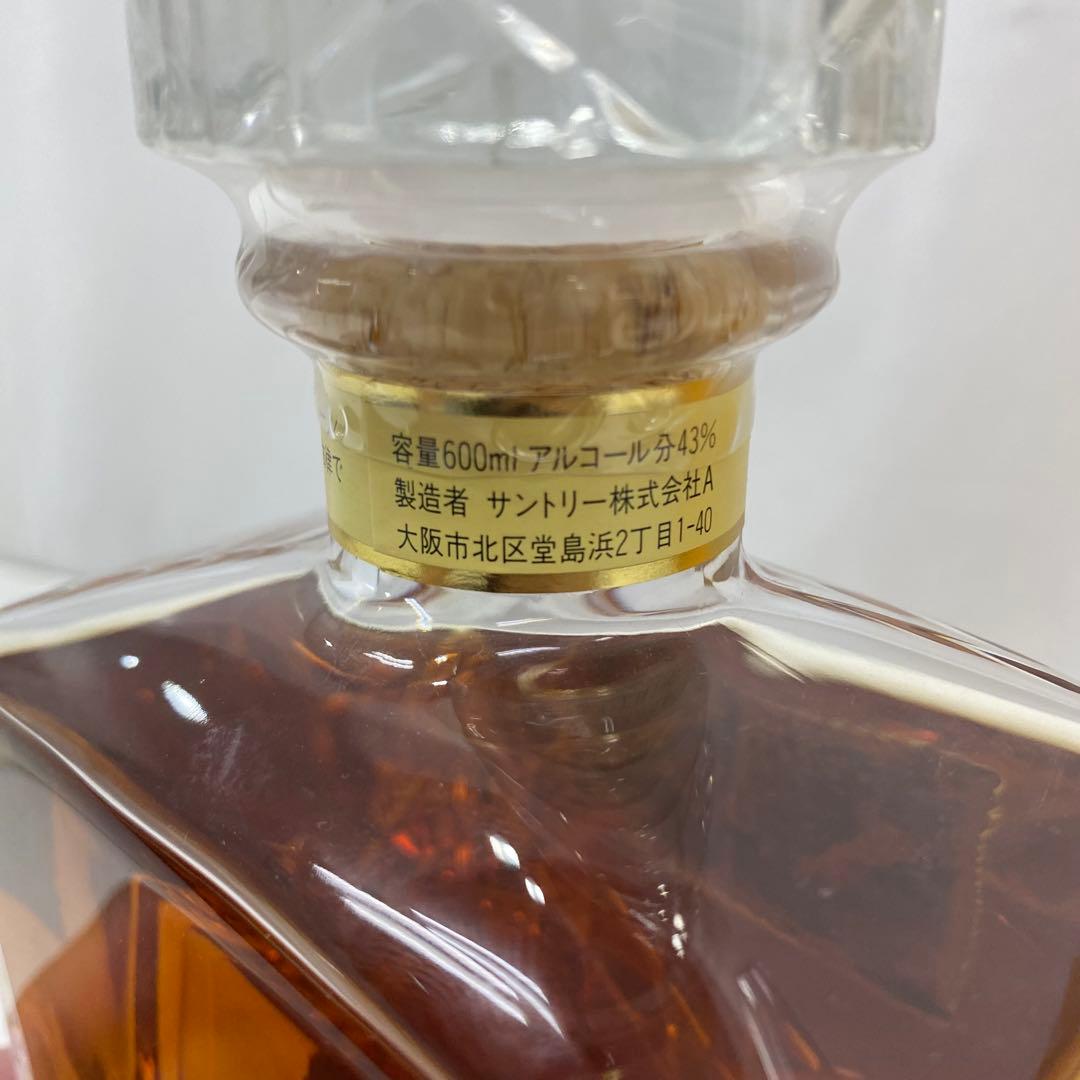サントリー インペリアル カガミクリスタル ウイスキー　　600ml 箱付