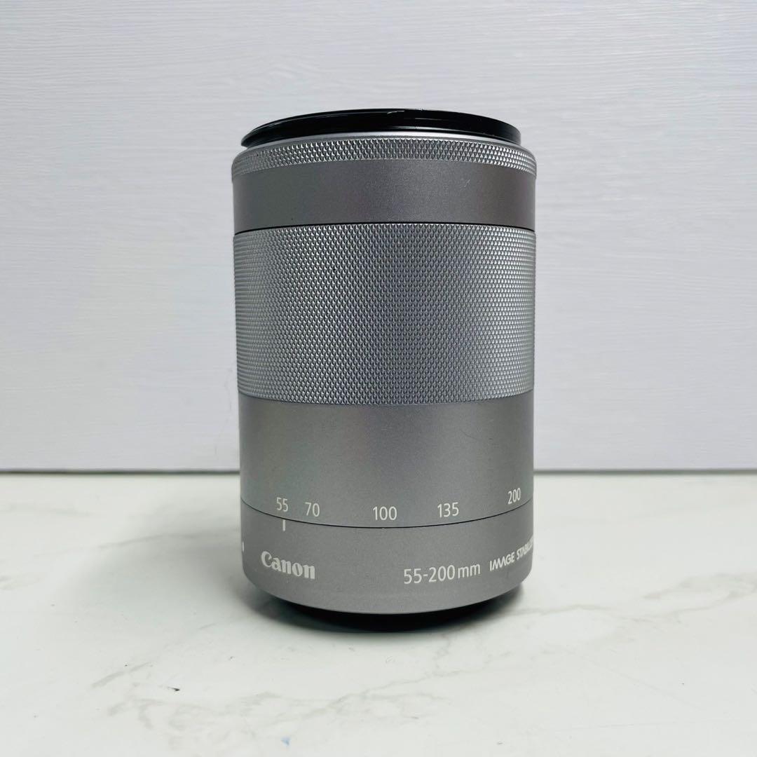 レンズ(ズーム) canon ef-m 55-200mm f4.5-6.3 is stm