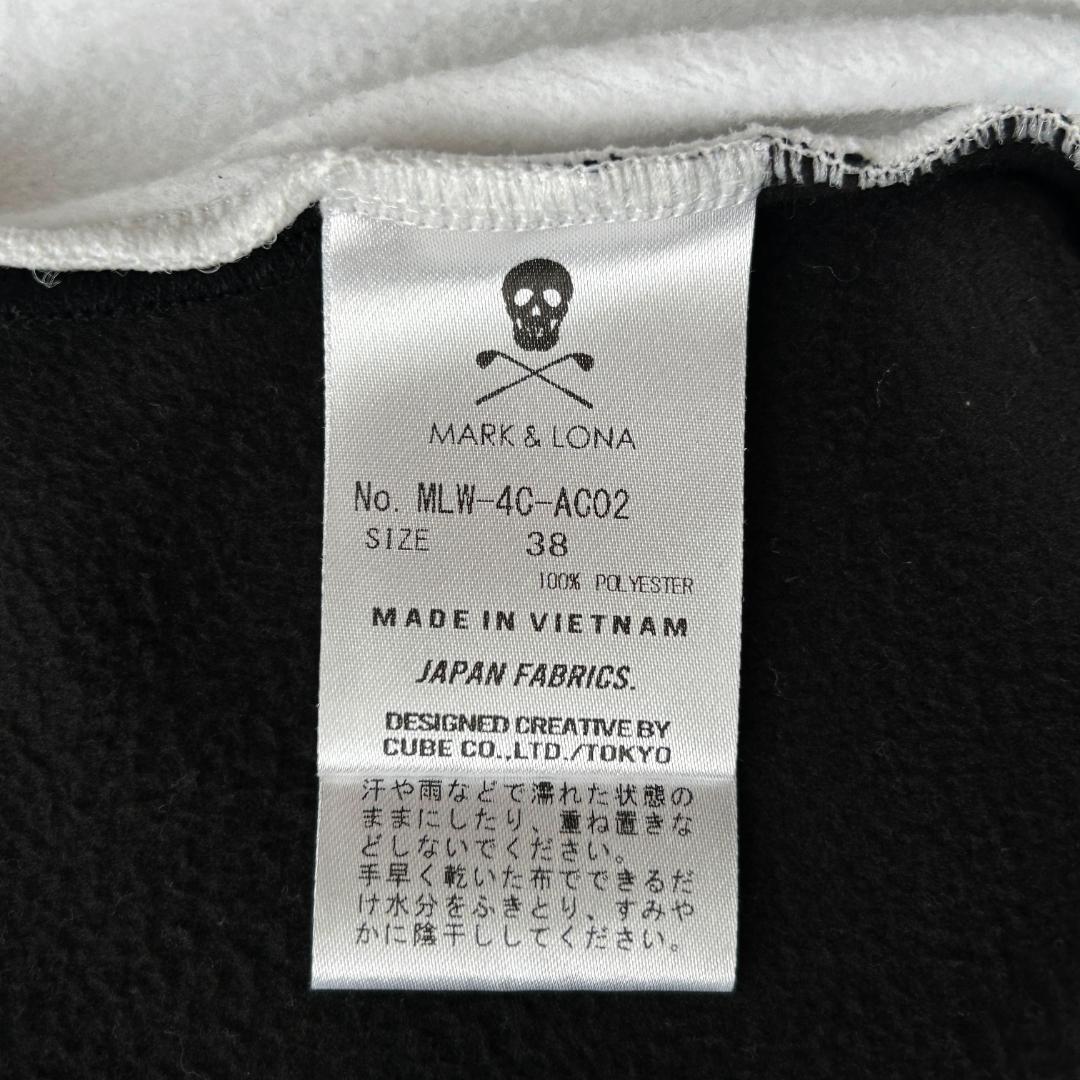【極美品】MARK & LONA 裏フリース プルオーバー モックネック 38