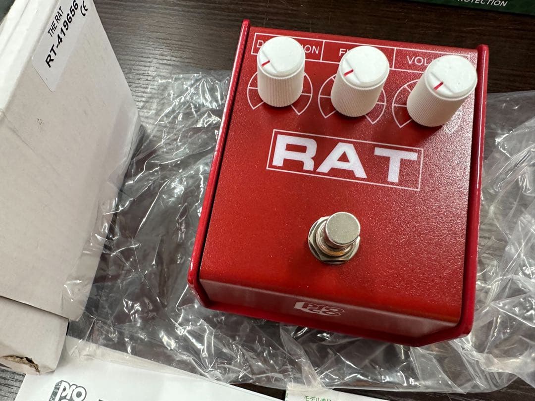 Pro Co RAT2 RED IKEBE ORIGINAL MODEL ラット