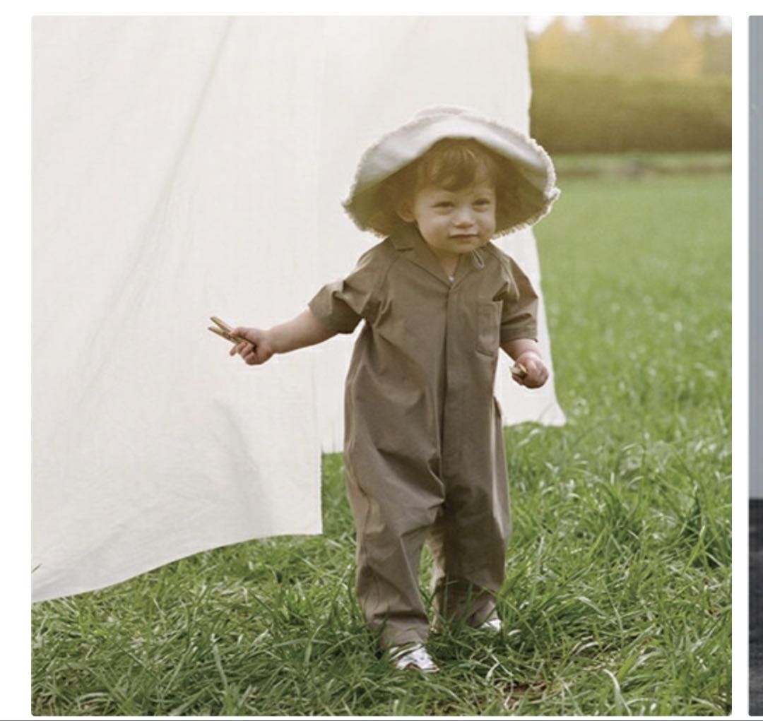 専用【新品未使用品】MARIMARL プレイウェア　80cm ベージュ