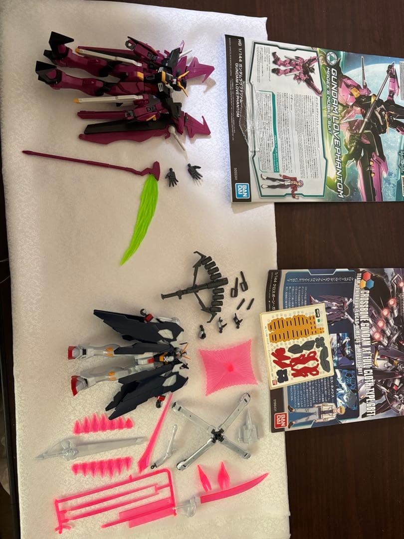 最終値下げHGガンプラ組み立て済み　箱きず一部未開封まとめ売りA