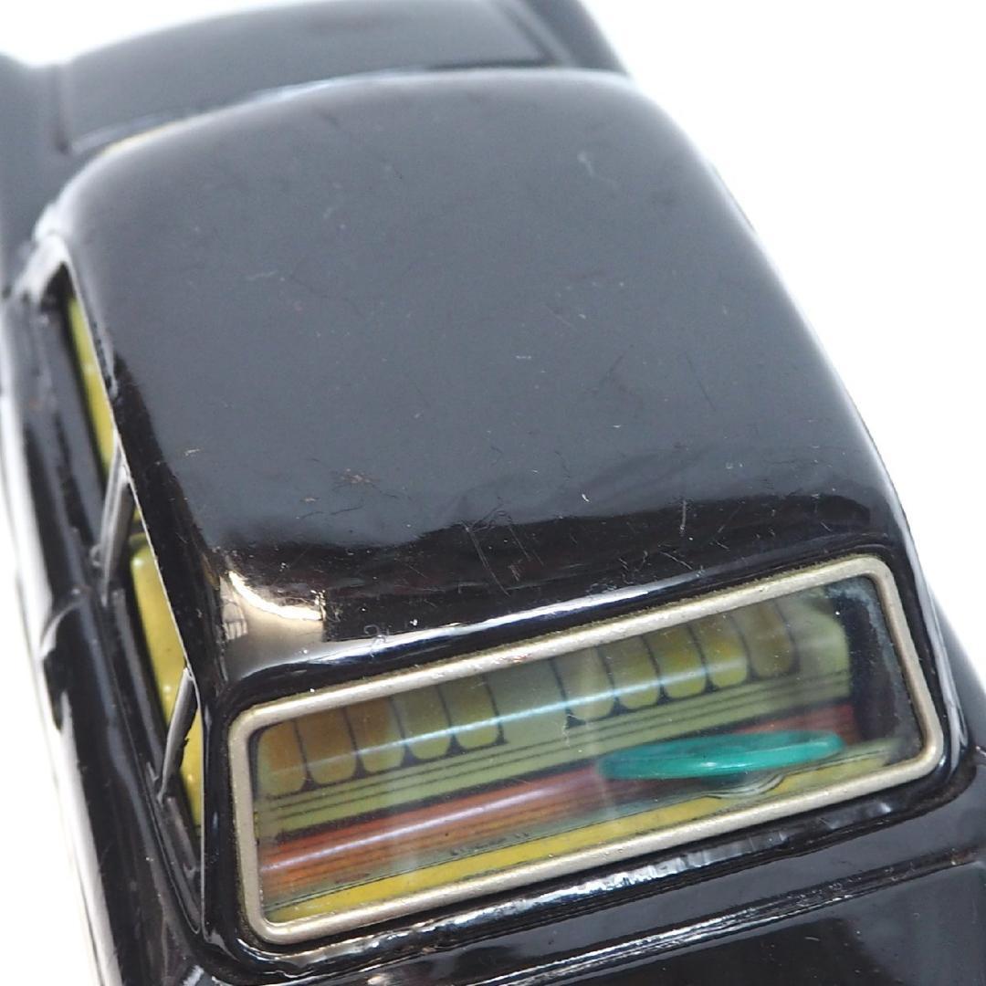 萬代屋【メルセデス ベンツ219黒】tin toy car ブリキ自動車【箱無】
