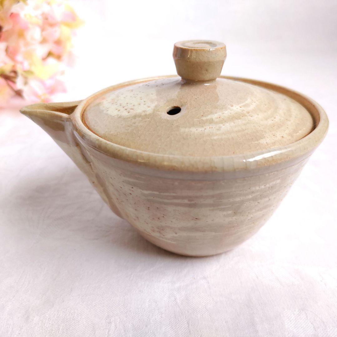 朝日焼　朝日窯　煎茶碗　汲出６　湯冷まし１　御本手　煎茶道具／宝瓶１はおまけ