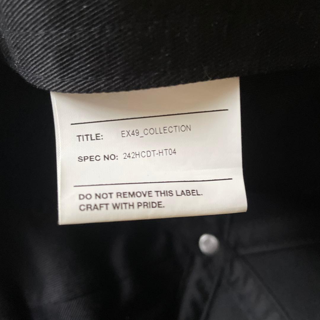 帽子 WTAPS 242HCDT-HT04 CAP CTPL TWILL BLACK