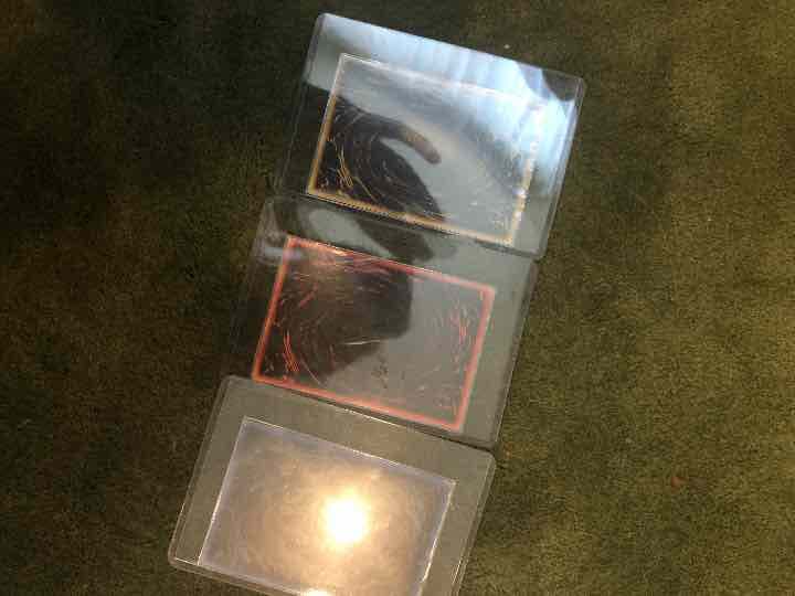 遊戯王 英語版 ウルトラレア 神 三体 超美品