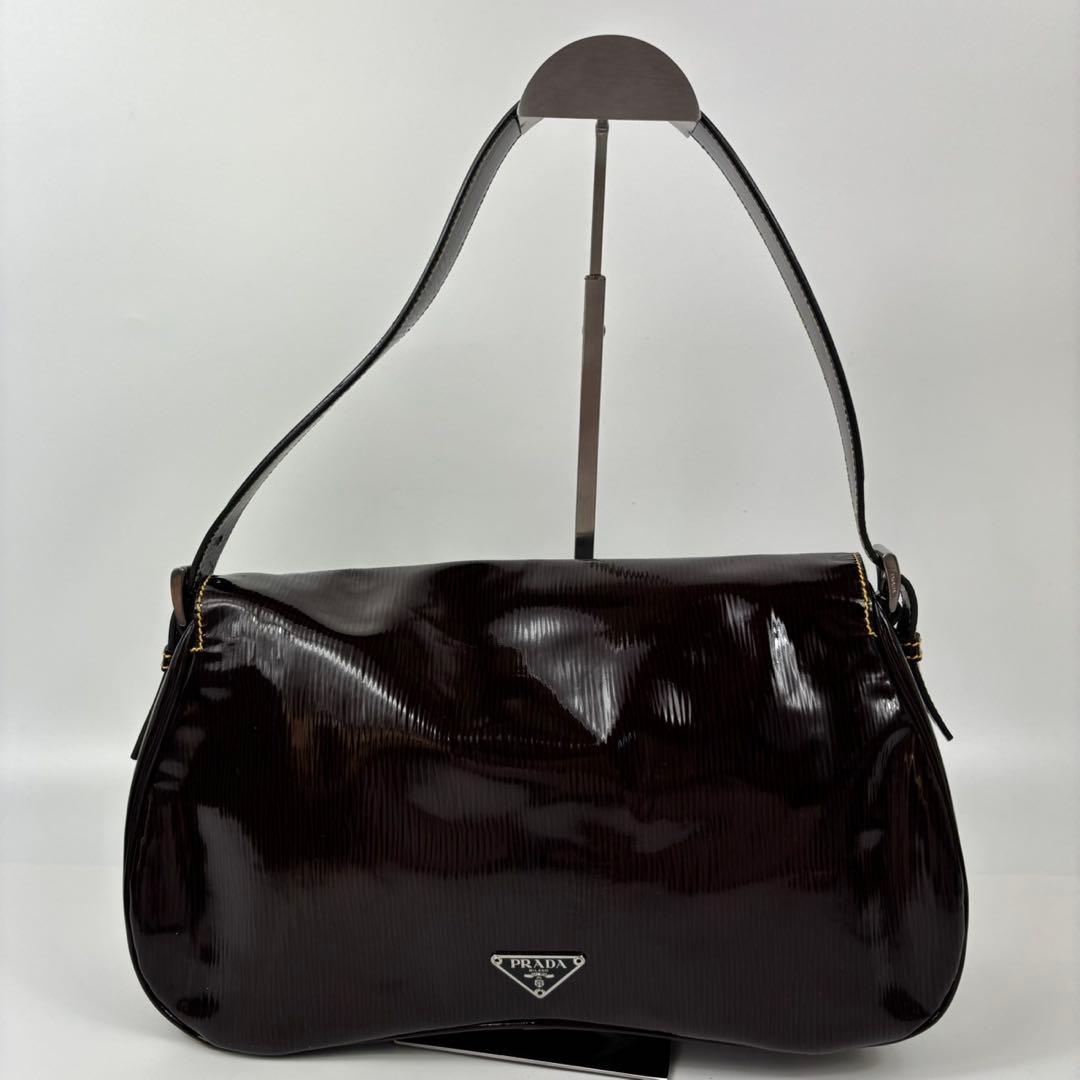 プラダ　PRADA ワンショルダーバッグ　ホーボー　ナイロン　トライアングルロゴ